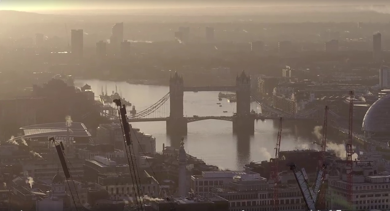 Новость - Досуг и еда - ВИДЕО: Лондон в первых лучах солнца
