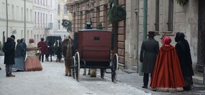 Львів, як у 40-х: центр міста перетворився на знімальний майданчик