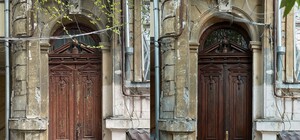 В центре Одессы отреставрировали еще одну историческую дверь