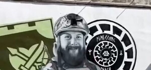 В центре Одессы появился новый патриотический мурал