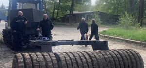 В Харькове создали первую в Украине машину для разминирования