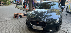 В Днепре патрульный выстрелил в мужчину на проспекте Мазепы: видео 18+