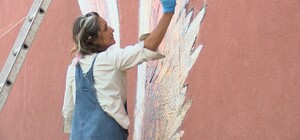 На Арсенальной площади художница из США нарисует мурал 