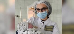 В Днепре женщина родила 6-килограммового ребенка