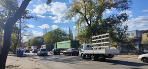 Обстановка на дорогах Одессы: трамвай изменил схему движения и пробка на поселок Котовского