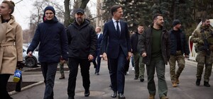 В Харькове состоялась историческая встреча Зеленского и премьер-министра Нидерландов Марка Рютте