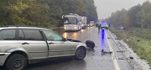 ДТП на Львівщині: зіткнулися дві BMW, один водій госпіталізований