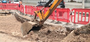 На Салтовке на три дня закроют еще один трамвайный переезд