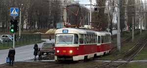 На Салтовке трамваи временно изменят маршруты