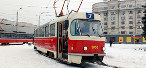 Трамваи №1, 7 все еще не курсируют, трамвай №16 тоже остановился