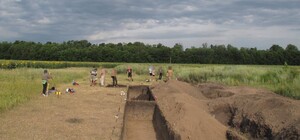 В Харьковской области археологический памятник засеяли пшеницей