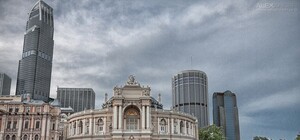 Одесса будущего: небоскребы в центре и мост вдоль Приморского бульвара