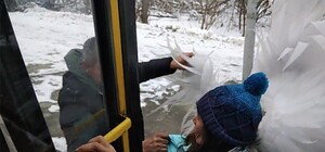 Янголи тут більше не живуть: водій львівської маршрутки вигнав пасажирку з крилами