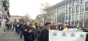 С плакатами и хорошим настроением: в Днепре просили разрешить марихуану