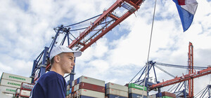 Благодаря Борису Колесникову юные моряки из Украины посетили форум Europort в Роттердаме